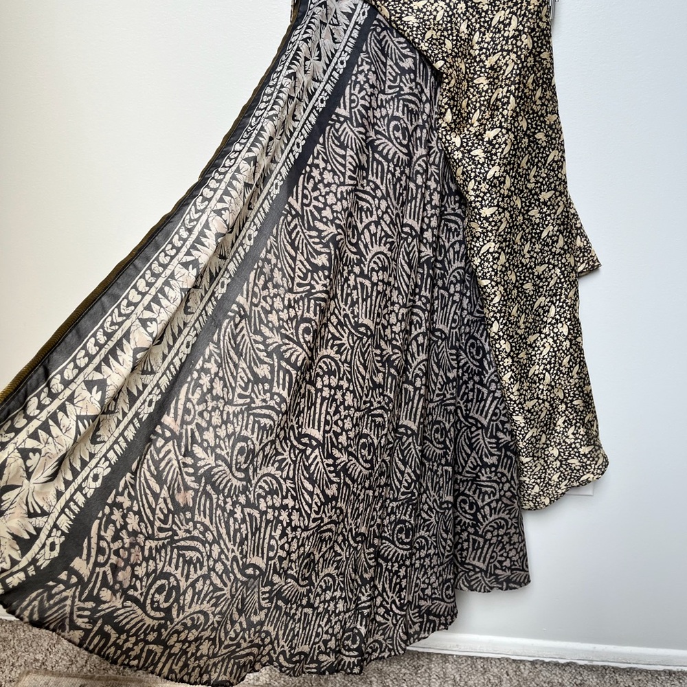 Wrap around style skirt